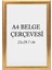 Diploma Çerçevesi Belge Çerçevesi Sertifika Fotoğraf Çerçevesi A4 Tekli Boş Çerçeve 21X29,7-21X30 1