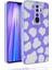 Xiaomi Redmi Note 8 Pro Kılıf Desenli Kamera Korumalı Parlak Nora Kapak No6 Lila 1