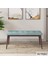 Concept Kar Serisi, 80X132 Açılabilir Mdf Mutfak Masa Takımı, Barok Ahşap Desen Masa 4 Sandalye 1 Bench 3