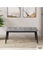 Concept Kar Serisi, Mdf 80X132 Açılabilir Masa Takımı, Siyah Mermer Desen Masa, 4 Sandalye 1 Bench 4