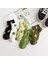 5 Çift Unisex 36-44 Beden Arası Uyumlu Orta Kalınlıkta Renkli Avakado Desenli Çorap Seti Socks Set Avakado Yarim Kolej 3