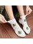 5 Çift Unisex 36-44 Beden Arası Uyumlu Orta Kalınlıkta Renkli Avakado Desenli Çorap Seti Socks Set Avakado Yarim Kolej 4