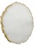 Epoksi Yuvarlak 7 cm Sedef Kenarı Altın 1 Adet 5