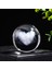 Renk Değiştiren Kalp Temalı Işıklı Cam Küre 8cm*6cm 3