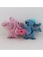 Çift Stitch Melek Sarılma Kalp Peluş Oyuncak - Mavi (Yurt Dışından) 3