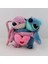 Çift Stitch Melek Sarılma Kalp Peluş Oyuncak - Mavi (Yurt Dışından) 5