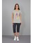 Yuvarlak Yaka Baskılı TShirt 2