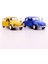 2 Adet Metal Vosvos Araba Sarı Lacivert Dıe Cast Büyük Boy 12CM 2