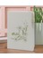 Gift Kişiye Özel Papatya Temalı Beyaz Termo Deri Not Defteri 15X21CM-1 2
