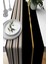 Siyah Masa Örtüsü Runner Premium Tay Tüyü Dokuma Leke Tutmaz Kumaş 40X140CM RNR467 1