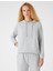 Kapüşonlu Sweatshirt Yandan Cepli 3
