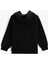 Basic Kapüşonlu Sweatshirt Kanguru Cepli 2