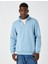Fermuarlı Sweatshirt Dik Yaka 3