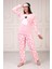 Göz Bantlı Büyük Beden Polar Pijama Takım 1