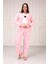 Göz Bantlı Büyük Beden Polar Pijama Takım 2