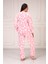 Göz Bantlı Büyük Beden Polar Pijama Takım 3
