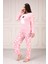 Göz Bantlı Büyük Beden Polar Pijama Takım 5