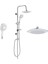 Rain Bianco Sürgülü Banyo Duş Takımı Seti 5+1 Fonksiyonlu 1