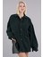 Yeşil Oversize Gömlek Ceket MG1562 2