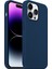Buff iPhone 14 Pro Max Rubber Fit Kılıf Navy Blue 1