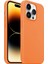 Buff iPhone 14 Pro Rubber Fit Kılıf Light Orange 1