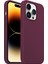 Buff iPhone 14 Pro Rubber Fit Kılıf Plum 1