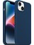 Buff iPhone 14 Rubber Fit Kılıf Navy Blue 1