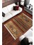 Homier Collection Kısa Saçaklı, Cotton Serisi Yıkanabilir Kaymaz Taban Antibakteriyel Kilim OT-4053A 2