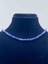 Lapis Lazuli Doğal Taş Kolye Faset Kesim 3*4 mm 1