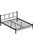 Metal Karyola, Defne Metal Karyola 140 x 190 cm Siyah Renk 2