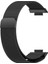 Huawei Watch Fit 2 Uyumlu Hasır Metal Örgü Işlemeli Mıknatıslı Kordon Kayış 1