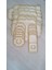 Amerikan Servis Ve Runner Seti 8 Kişilik (25 Parça) (Beyaz-Gold) 1