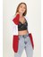 Kadın Kırmızı Yeni Sezon Selanik Triko Hırka RY0038 3