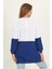 Kadın Saks Mavisi Yeni Sezon Selanik Triko Hırka RY0038 5