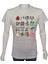 Genç TShirt Beyaz 'vektörikon1' Baskılı S 1