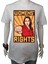 Kadın TShirt Beyaz 'kadın Hakları' Baskılı Xs 1