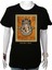 Kadın TShirt Siyah 'hamsa' Baskılı Xl 1