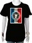 Kadın TShirt Siyah 'özgürlük Eşitlik Kardeşlik' Baskılı Xs 1