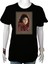 Kadın TShirt Siyah 'afgan Kız' Baskılı L 1