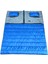 Masiv-8 200 gr Yastıklı Çift Kişilik Çift Fermuarlı Uyku Tulumu Mavi 1