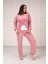 Ayıcık Baskılı Polar Pijama Takım 2