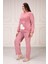 Ayıcık Baskılı Polar Pijama Takım 5