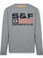 Men Sweat Gri Melanj Erkek Sweatshirt 1