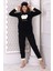 Fwn 3028 Peluş Welsoft Polar Kışlık Yumoş Kadın Pijama Takımı 1