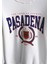 Erkek Beyaz "pasadena" 3 Iplik Şardonlu Pamuklu Oversize Sweatshirt 4
