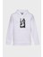 Basketbol 1 Minimal Baskili Kapüşonlu Üç Iplik Sweatshirt Oversize Hoodie 1