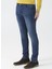 Düşük Bel Dar Paça Skinny Fit İndigo Erkek Denim Pantolon FAB 11 4