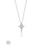 Swarovski Zirconia Yıldız 925 Ayar Gümüş Kolye 1