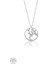 Swarovski Zirconia Ağaç 925 Ayar Gümüş Kolye 1