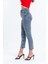 Füme Mom Jean Likralı Kot Pantolon 1